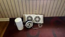 4 Drawer chest, fans, mattress and carpet scrubber