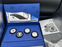 (6) pc 2014 Silver Kennedy half dol set
