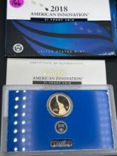 2018 American Innovations proof dollar
