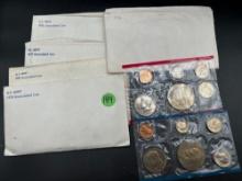 (4) mint sets - 2-1976, 1987, 1981