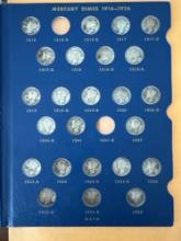 Mercury Dime Partial Book bid x 72