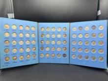 Roosevelt Complete Dime Book Silver & Non Silver bid x 48