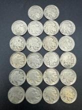Buffalo Nickels Assorted Dates bid x 22