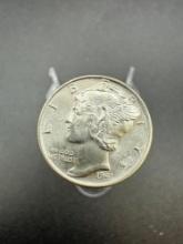 1941 Mercury Dime Higher Grade