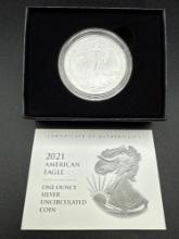 2021 American Eagle One Ounce Silver Uncirculated Coin