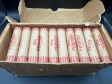 50 Rolls of Lincoln head cents