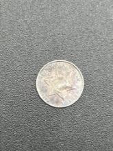 1859 3 cent silver piece
