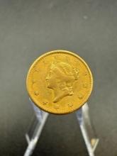 1851 $1 Gold Liberty Head