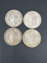 (4) 1921 Silver dollars