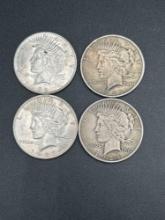 (4) Silver dollars