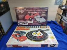 2 SEALED Slot Car Sets Feldstein and Artin Corvette Cars