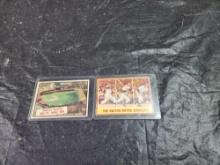 1961 Topps Mickey Mantle #406 1962 Topps Mantle #318