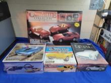 4 Corvette Model Kits Monogram Metal Ertl Metal more