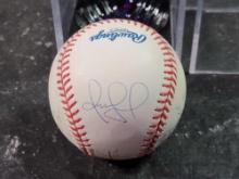 Cleveland Indians Signed Autographed Baseball Omar Vizquel