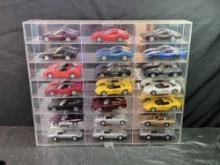 Display Case 21 Corvette Promo Cars Limited