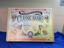 1991 Ertl Farmers Almanac Classic Coin Banks MIB