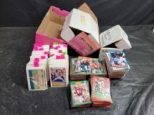 3 Boxes Baseball Football Cards 1992 UD BB 1991 Proset FB