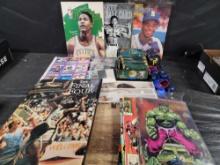 Misc Lot 1993 Leaf 2 Unopened Bo Jackson Beckett Prints Comics