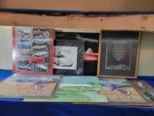 8 Corvette Posters Plastic Wrapped 1 Wood Framed