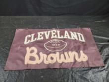 Vintage Cleveland Browns 1946 Sign Display Piece