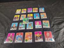 21 1969 Topps Football Cards Bart Starr most Pack Fresh