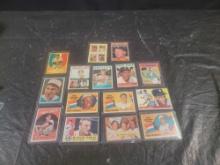 Vintage Baseball Cards Hank Aaron Yaz Whitey Ford Roger Maris
