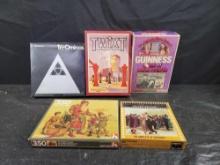 Vintage 3 Games 2 Puzzles Twixt Tri Ominos Guinness World Records