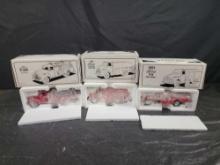 3 Die-Cast First Gear Coin Banks MIB 1951 Ford F-6