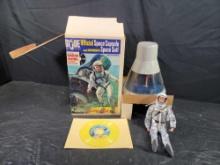 GI Joe Space Capsule w Box NICE Record and Joe