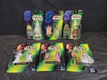 3 Single 3 Double Star Wars Figures POTF MOC Leia