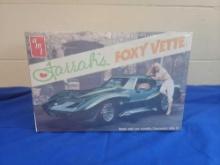 1978 AMT Farrah Fawcett Foxy Vette Model Kit SEALED