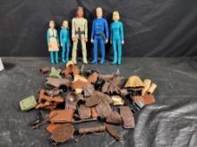 Marx Best of the West Lot Figures Dolls Accessories