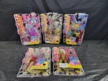 5 Playmates Wild CATS C.A.T.S Action Figures MOC 1995