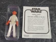 1982 Star Wars ROTJ Mail Away Admiral Ackbar Figure w Paper