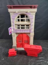 1987 Ghostbusters Firehouse Fire House Headquarters Toy