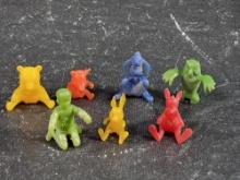 1960s Nabisco Winnie The Pooh Spoon Sitter Cereal Premium Set