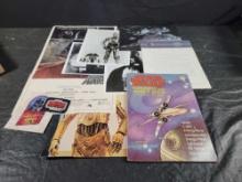 Vintage Star Wars Fan Club Kit Poster Patch Photos