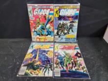 1982 GI Joe Marvel Comics No 1 2 3 & 4 Comic Books