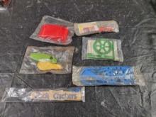 5 Vintage Cereal Premiums MIP Captain Crunch Tony Tiger +