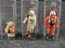 3 Vintage Star Wars Complete Action Figures W Weapons