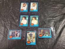 1977 Topps Star Wars Cards 1 2 3 4 5 Rookie Cards