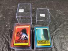 1983 Topps Star Wars ROTJ Series 1 & 2 Complete Card Sets