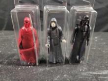 3 Vintage Star Wars Complete Figures Emperor Darth Vader