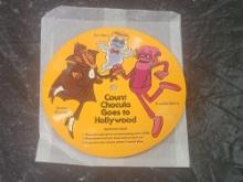 1970s Count Chocula Goes to Hollywood Record Cereal Premium