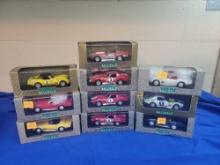 10 Vitesse Die-Cast Corvette Cars 1:43 Scale All MIB