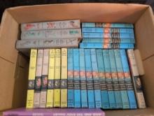 Vintage Hardy Boys and Nancy Drew Mystery Books