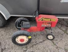 Vintage AMF Power Trac Diesel pedal tractor, 1960s or 1970s