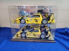 2 Racing Champions 1/18 Corvette Earnhardt Jr Race Cars