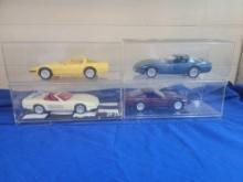 4 Chevy Corvette Promo Cars 1990s Vintage NCRS