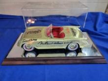 Ertl 1953 Gold Corvette 1:18 7 Autographs Wil Cooksey MillerChip